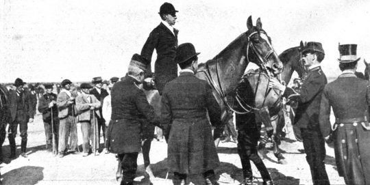 1907 - Alfonso XIII en Venta la Rubia