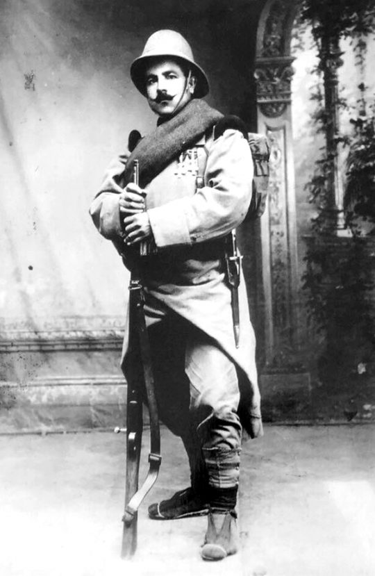 1910 - Anselmo Chicote Torrejón con destino a África