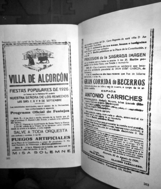 1926 - Cartel de fiestas
