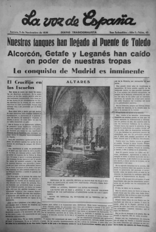 1936 - Periódico carlista