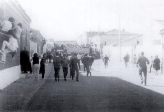 1951 - Encierro en la Calle Mayor