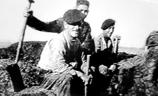1955 - Un grupo de hombres de Alcorcón