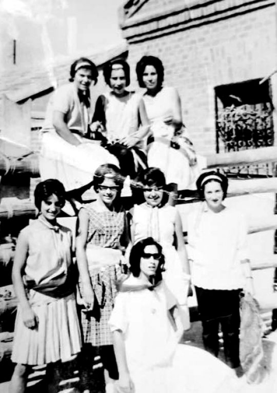 1955 - Mujeres de Alcorcón en las fiestas