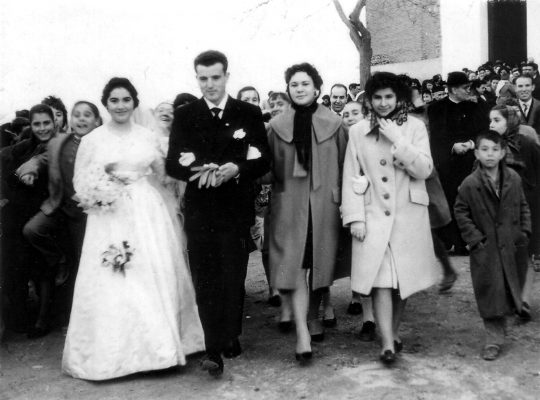 1959 - Boda en la Parroquia Santa María la Blanca