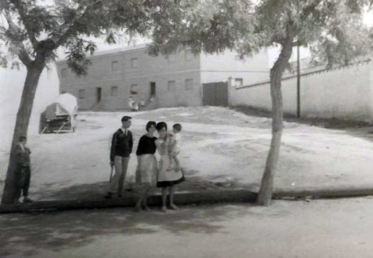 1962 - Una granja en lo que es ahora el colegio Juan XXIII