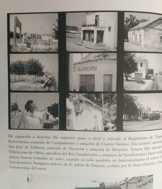 1967 - Antigua línea de tren en Alcorcón
