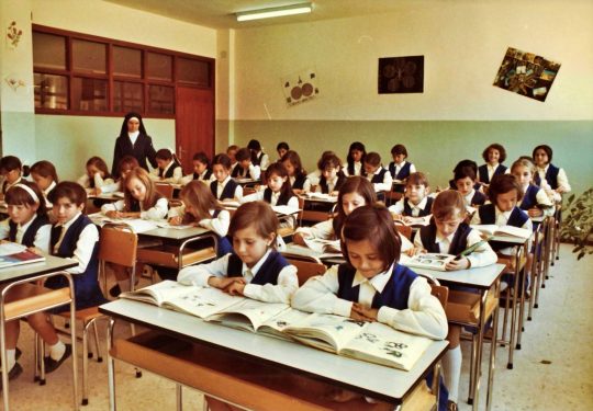 1972 - Clase del colegio Amor de Dios