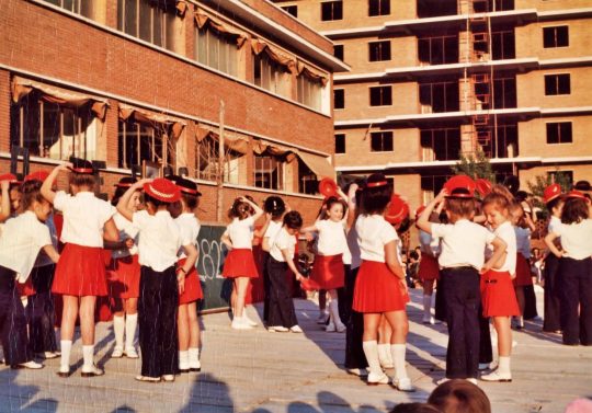 1972 - Patio del colegio Amor de Dios