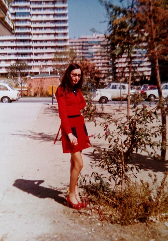 1973 - Mujer en Parque Lisboa