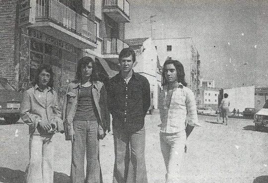 1973 - El grupo Órbita en el bar Vergara