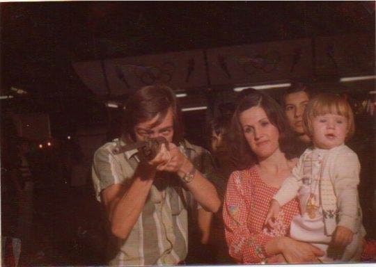 1977 - Caseta de tiro en las fiestas de Alcorcón