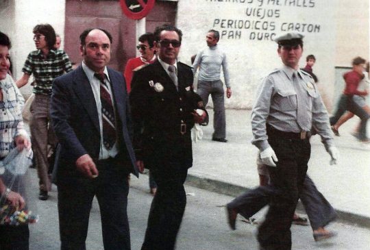 1977 - Calle Fuenlabrada a la altura de la chatarrería