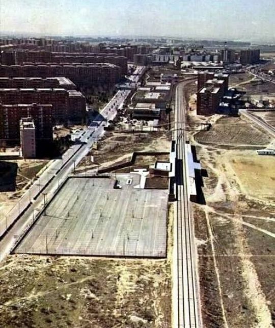 1978 - Construcción de la Renfe de San José de Valderas