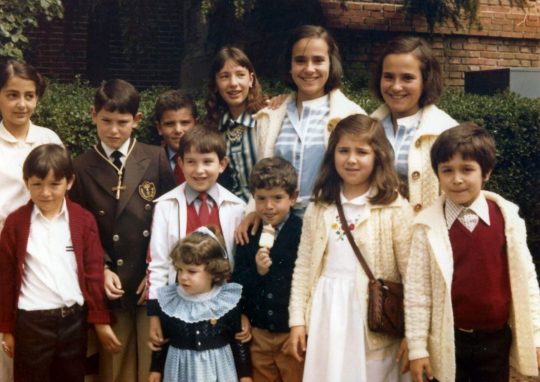 1979 - Comunión en la Iglesia Santa María la Blanca