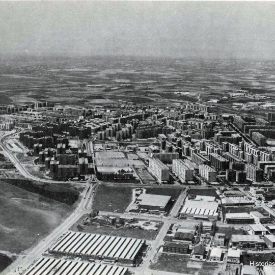 1980 - Foto aérea de Alcorcón