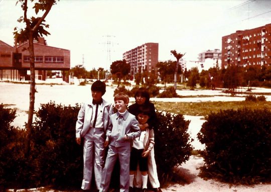 1982 - Niños en Calle Carballino
