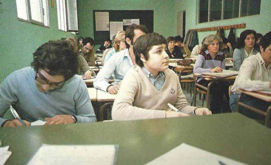 1983 - Escuela de adultos de la Universidad Popular
