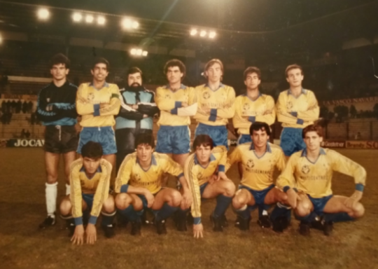1984 - Partido de fútbol entre el Osasuna y el Alcorcón de la Copa del Rey