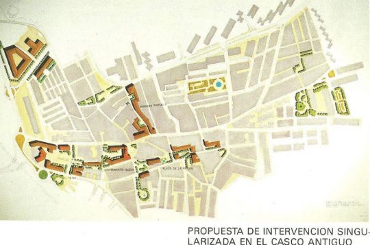 1985 - Propuesta de remodelación del casco antiguo de Alcorcón