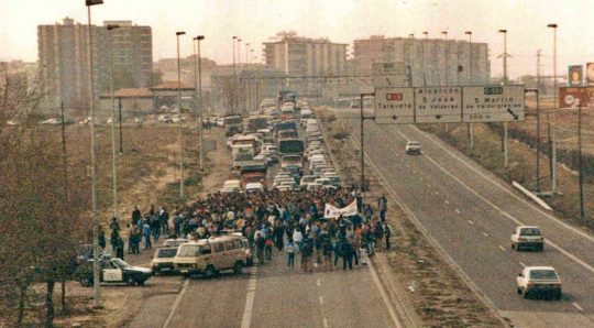 1987 - Manifestación solicitando el hospital