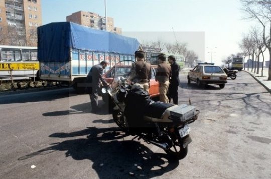 1988 - Controles policiales en Alcorcón