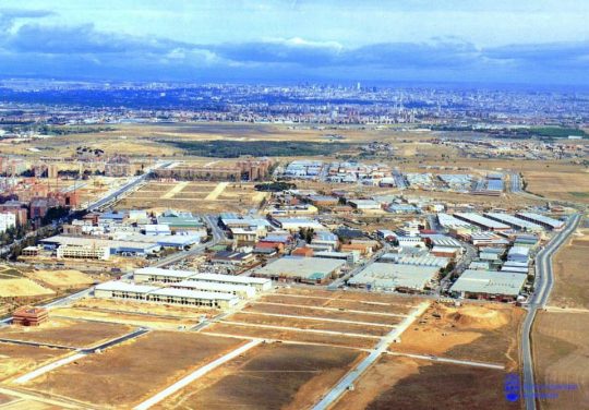 1990 - Foto aérea de Alcorcón