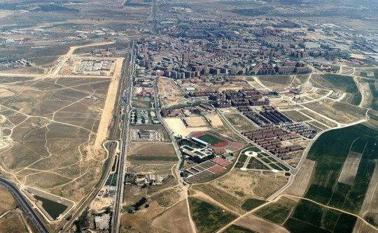 1995 - Foto aérea de Alcorcón