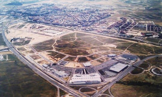 1995 - Foto aérea del Parque Oeste