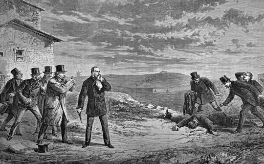 1870 - Duelo en Alcorcón del Príncipe Enrique de Borbón