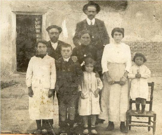 1915 - Familia de Alcorcón en 1915