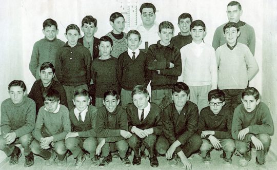 1967 - Alumnos de 3º y 4º de la ESO del colegio Los Trinitarios