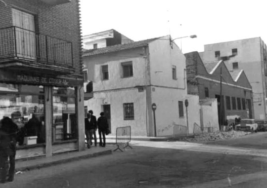 1975 - Calle Cantarranas con Jabonería